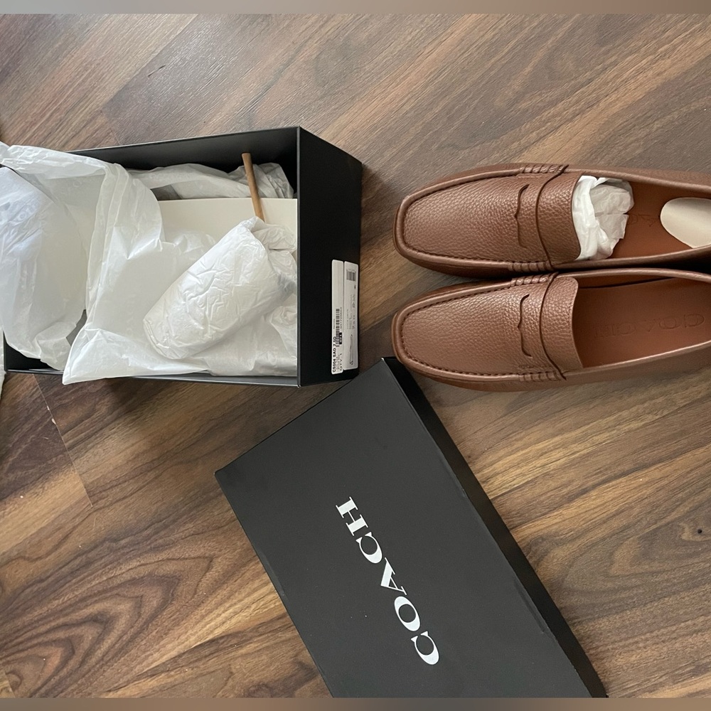 NWT: Coach Loafers